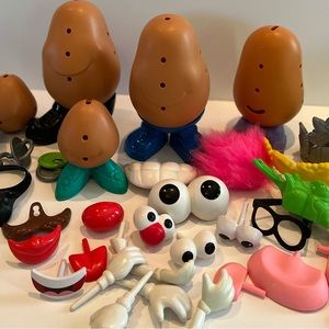 Mr. & Mrs. Potato Head with 35 Accessories